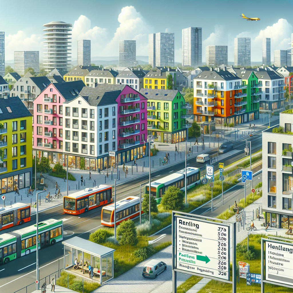 Infrastrukturentwicklung und Mietspiegel in Köln Widdersdorf